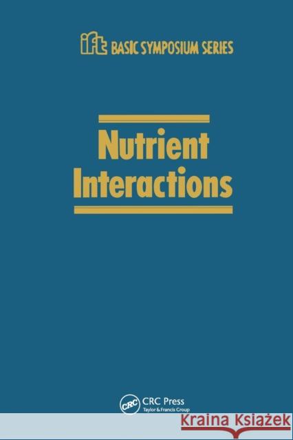 Nutrient Interactions Bodwell   9780367451301 CRC Press - książka