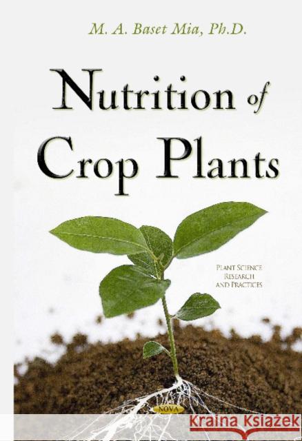 Nutrition of Crop Plants Abdul Baset Mia 9781634828031 Nova Science Publishers Inc - książka