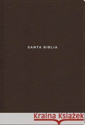 Nvi, Biblia de Estudio Actualizada, Texto Revisado 2022, Leathersoft, Caf?, Letra Grande, Interior a Color, Palabras de Jes?s En Rojo Nueva Versi?n Internacional              Vida 9780829771923 Vida Publishers - książka