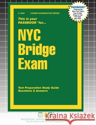NYC Bridge Exam Passbooks 9781799349990 National Learning Corp - książka