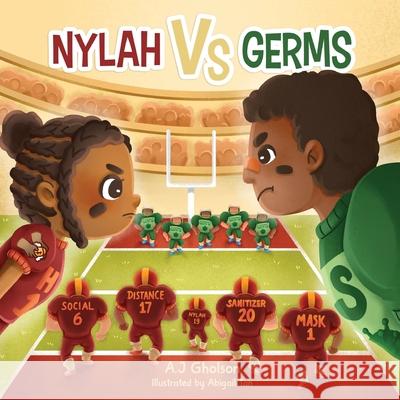 Nylah Vs Germs Anthony Gholson Jolitta Gholson 9781736750001 Aj Goals - książka