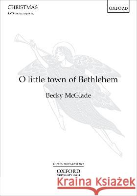 O little town of Bethlehem Becky McGlade   9780193562370 Oxford University Press - książka