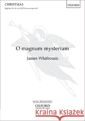 O magnum mysterium James Whitbourn   9780193550926 Oxford University Press - książka