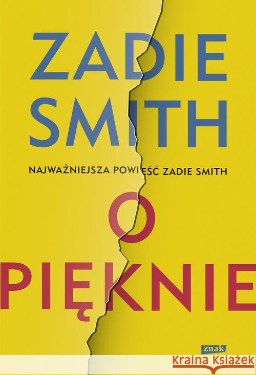 O pięknie Smith Zadie 9788324058952 Znak - książka