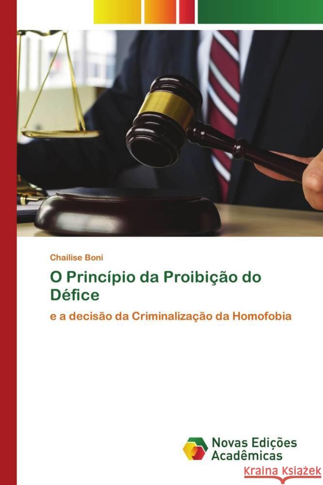 O Princípio da Proibição do Défice Boni, Chailise 9786139786770 Novas Edições Acadêmicas - książka