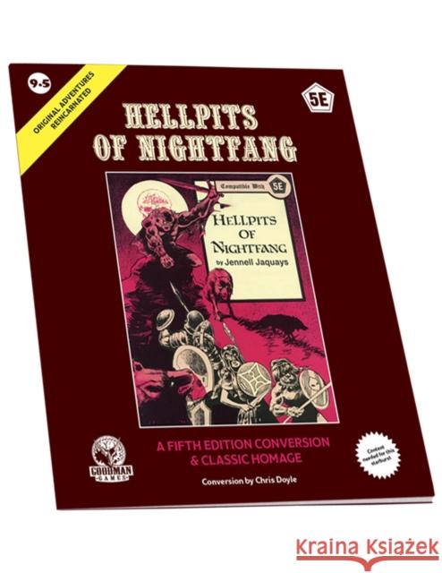 OAR 9.5: Hellpits of NightFang (5E) Chris Doyle 9781964581095 Goodman Games - książka