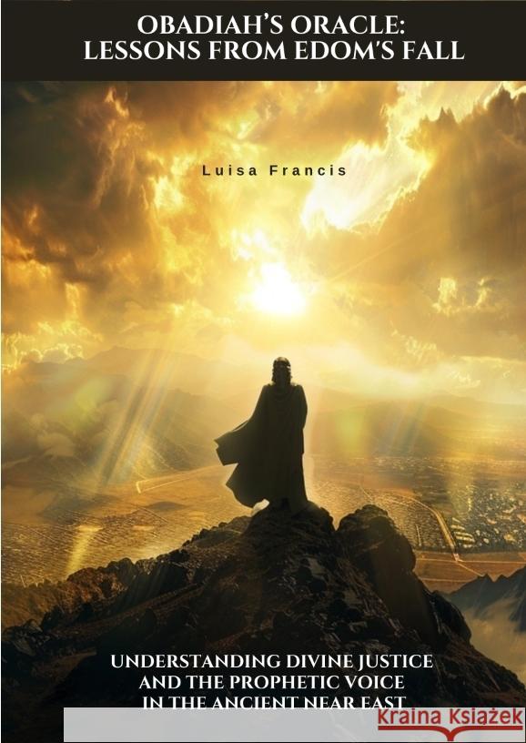 Obadiah's Oracle:  Lessons from Edom's Fall Francis, Luisa 9783384417930 tredition - książka