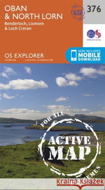 Oban and North Lorn Ordnance Survey 9780319472439 Ordnance Survey - książka