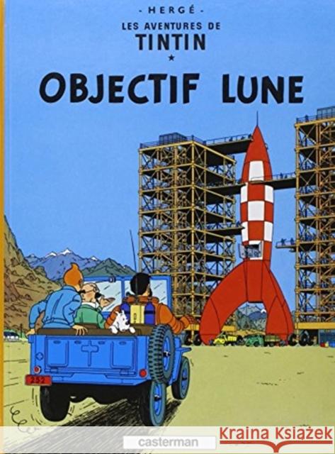 Objectif Lune Herge 9782203001152 Editions de Minuit - książka
