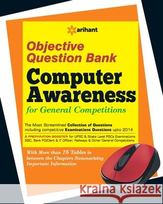 Objective Question Bank Computer Awareness Experts Arihant 9789351768173 Arihant Publication India Limited - książka