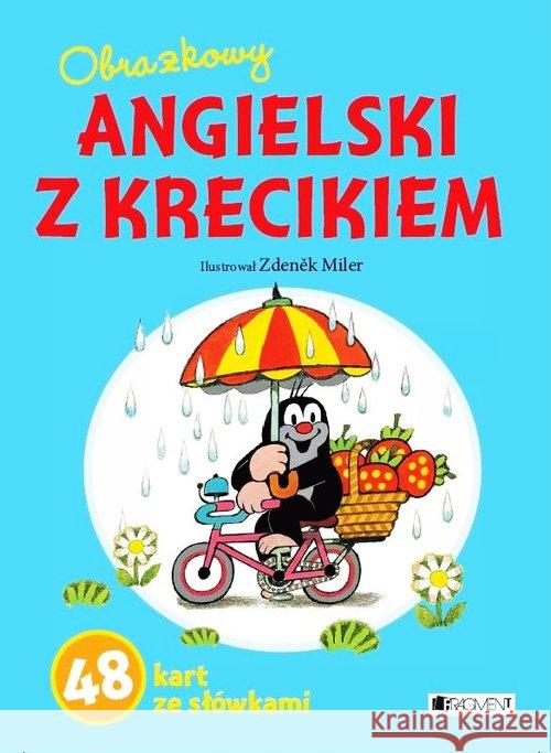 Obrazkowy angielski z Krecikiem (niebieski)  9788025326633 Level Trading - książka