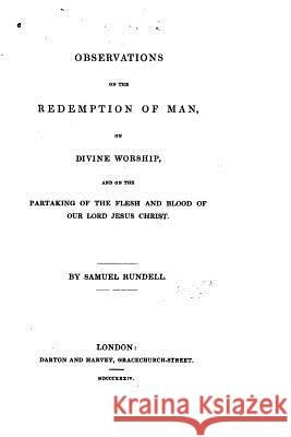 Observations on the Redemption of Man Samuel Rundell 9781517589479 Createspace - książka