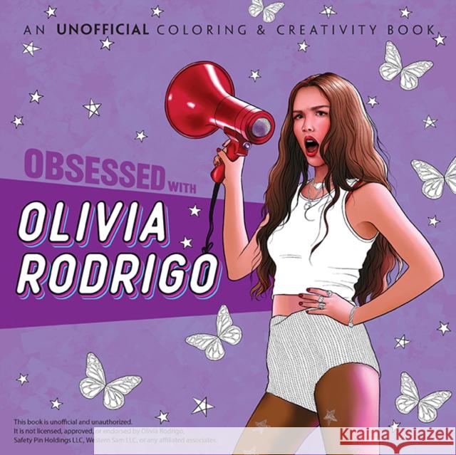 Obsessed with Olivia Rodrigo: An Unofficial Coloring & Creativity Book Dover Publications Inc 9780486855868 Dover Publications - książka