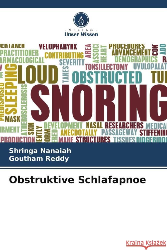 Obstruktive Schlafapnoe Nanaiah, Shringa, REDDY, Goutham 9786207084562 Verlag Unser Wissen - książka