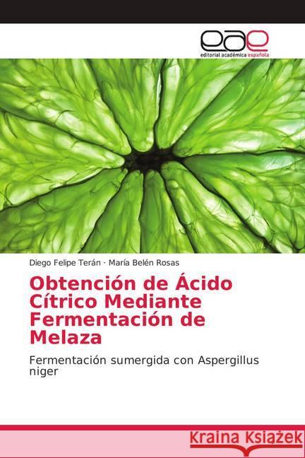 Obtención de Ácido Cítrico Mediante Fermentación de Melaza : Fermentación sumergida con Aspergillus niger Terán, Diego Felipe; Rosas, María Belén 9783659101052 Editorial Académica Española - książka