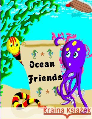 Ocean Friends Grace McGrath Charity McGrath 9781548504229 Createspace Independent Publishing Platform - książka