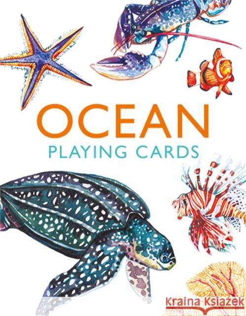 Ocean Playing Cards Holly Exley 9781786279026 Laurence King - książka