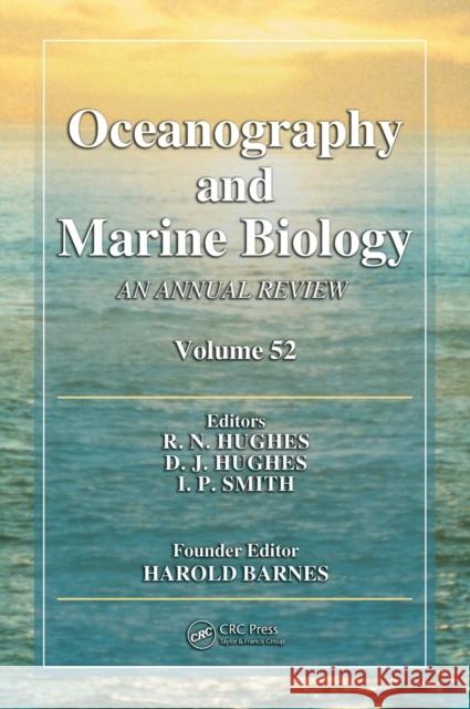 Oceanography and Marine Biology: An Annual Review, Volume 52 Hughes 9781482220599 CRC Press - książka