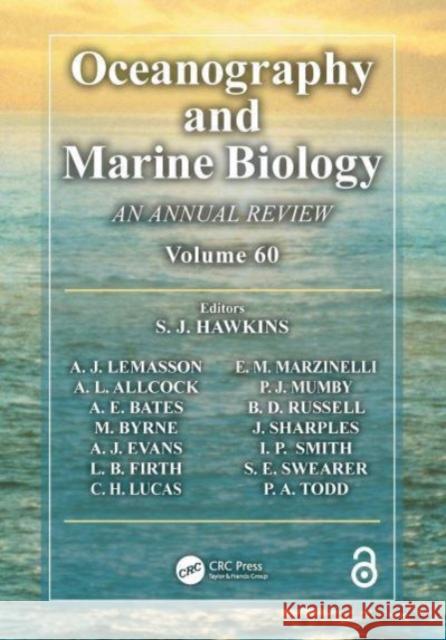 Oceanography and Marine Biology: An Annual Review, Volume 60  9781032265056 Taylor & Francis Ltd - książka