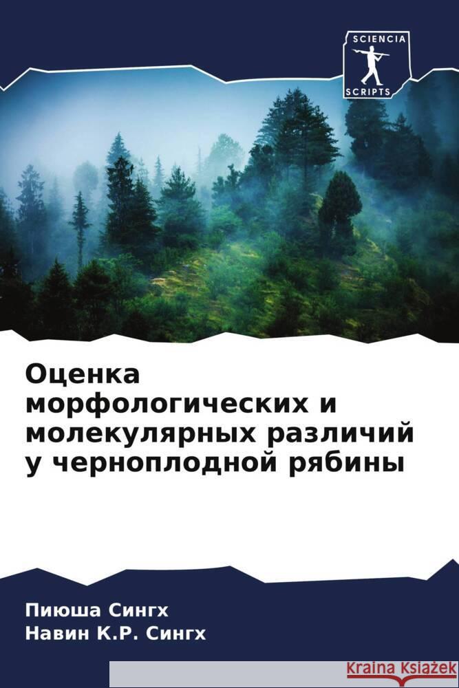 Ocenka morfologicheskih i molekulqrnyh razlichij u chernoplodnoj rqbiny Singh, Piüsha, K.R. Singh, Nawin 9786208603403 Sciencia Scripts - książka