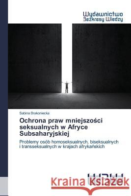 Ochrona praw mniejszości seksualnych w Afryce Subsaharyjskiej Brakoniecka, Sabina 9783639891980 Wydawnictwo Bezkresy Wiedzy - książka