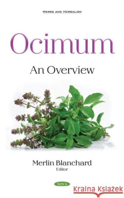 Ocimum  9781536184655 Nova Science Publishers Inc - książka