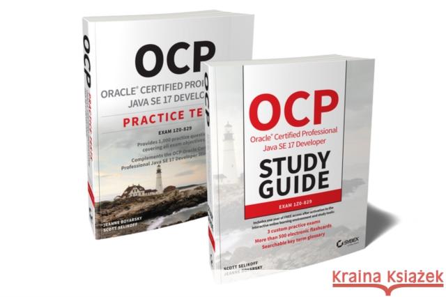 OCP Oracle Certified Professional Java SE 17 Developer Certification Kit: Exam 1Z0-829 Scott (Selikoff Solutions, LLC) Selikoff 9781119864646 John Wiley & Sons Inc - książka