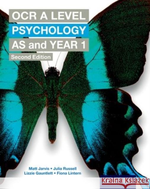 OCR A Level Psychology AS and Year 1 Matt Jarvis 9780198332756 Oxford University Press - książka