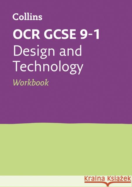 OCR GCSE 9-1 Design & Technology Workbook: Ideal for the 2024 and 2025 Exams Collins GCSE 9780008326821 HarperCollins Publishers - książka