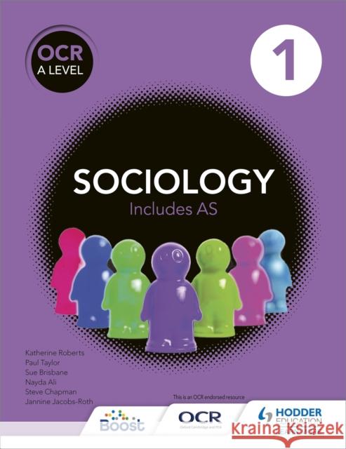 OCR Sociology for A Level Book 1 Nayda Ali 9781471839481 Hodder Education - książka