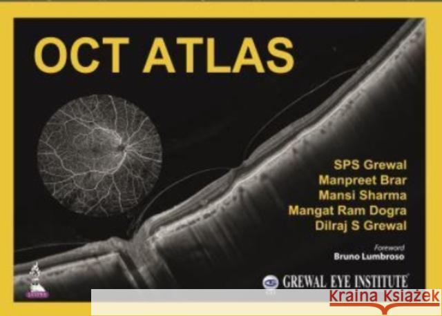 OCT Atlas SPS Grewal Manpreet Brar Mansi Sharma 9789354650925 Jaypee Brothers Medical Publishers - książka