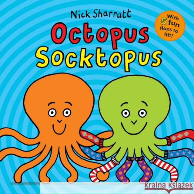 Octopus Socktopus Sharratt, Nick 9781407189475 Scholastic - książka