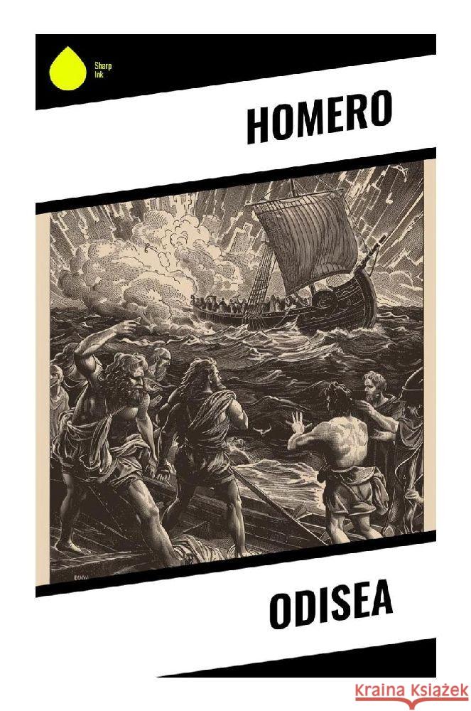 Odisea Homero 9788028377700 Sharp Ink - książka