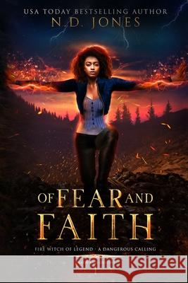 Of Fear and Faith Jones, N. D. 9781732556799 Kuumba Publishing - książka