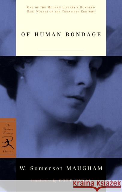 Of Human Bondage W.Somerset Maugham 9780375753152  - książka
