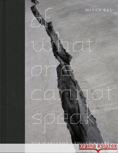 Of What One Cannot Speak: Doris Salcedo's Political Art Bal, Mieke 9780226035789 University of Chicago Press - książka