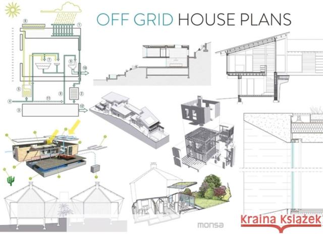 Off Grid House Plans Anna Minguet 9788417557263 Monsa Publications - książka