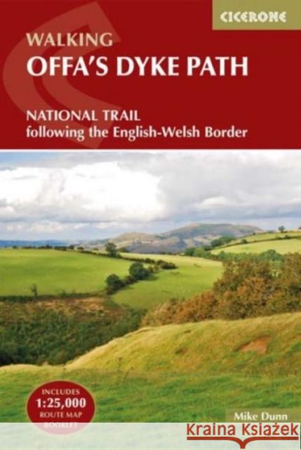 Offa's Dyke Path: National Trail following the English-Welsh Border Mike Dunn 9781852847760 Cicerone Press - książka