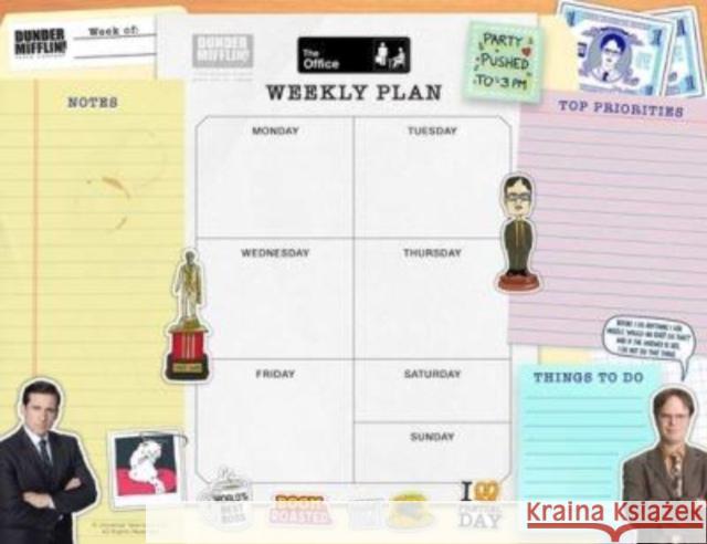 Office: Weekly Planner Notepad Insights 9781647229115 Insights - książka