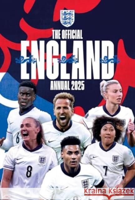 Official England Football Annual 2025 Grange 9781915879837 Grange Communications Ltd - książka