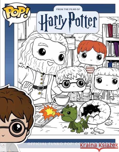 Official Funko Pop Harry Potter Coloring Book Insight Editions 9798886634549 Insight Editions - książka