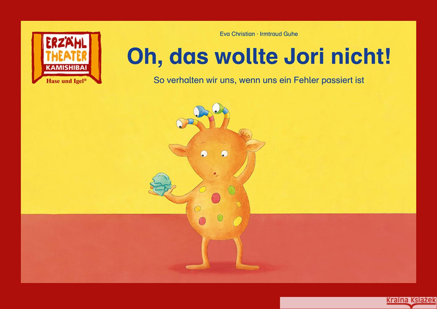 Oh, das wollte Jori nicht! / Kamishibai Bildkarten Christian, Eva 4260505832216 Hase und Igel - książka