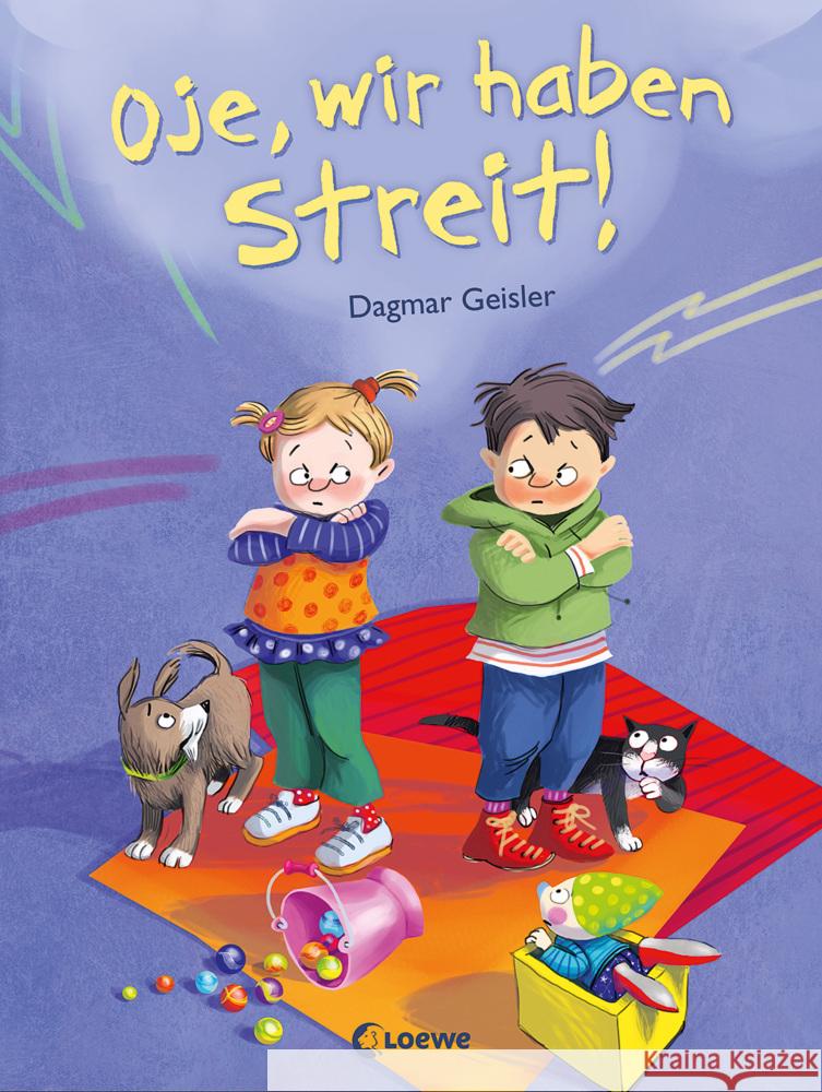 Oje, wir haben Streit! Geisler, Dagmar 9783743209022 Loewe - książka