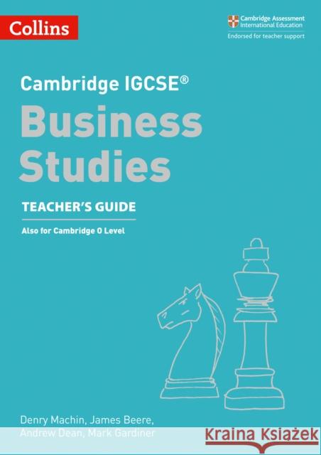 Cambridge IGCSE™ Business Studies Teacher’s Guide