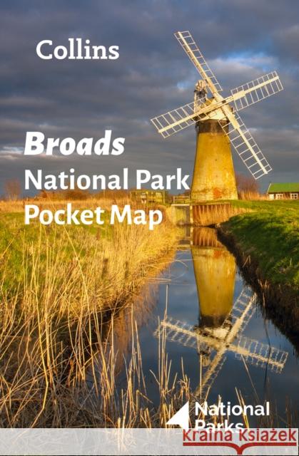 Broads National Park Pocket Map: The Perfect Guide to Explore This Area of Outstanding Natural Beauty