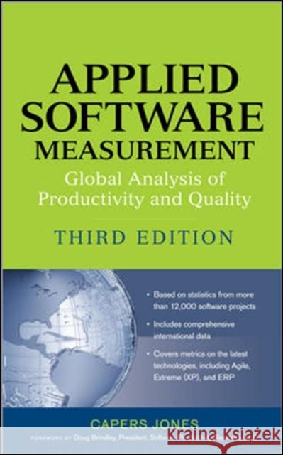 Applied Software Measurement: Global Analysis of Productivity and Quality