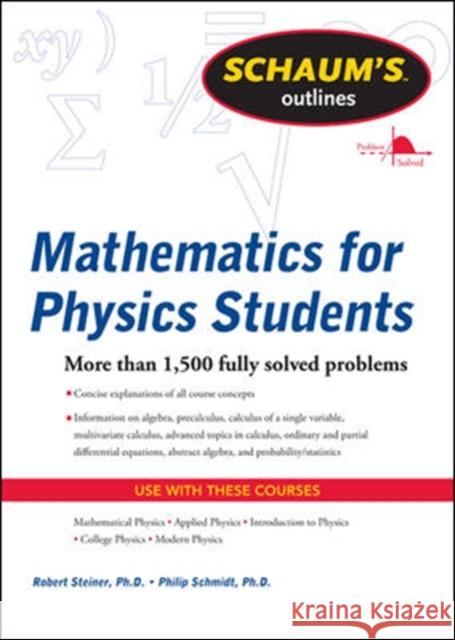 Mathematics for Physics Students