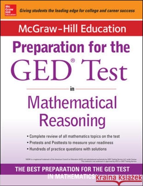 McGraw-Hill Education Strategies for the GED Test in Mathematical Reasoning