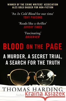 Blood on the Page: WINNER of the 2018 Gold Dagger Award for Non-Fiction