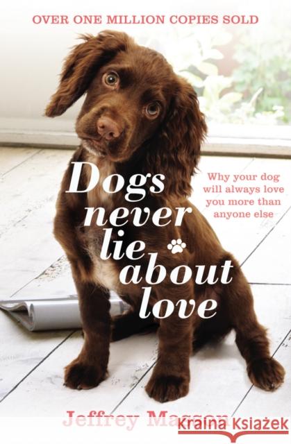 Dogs Never Lie About Love: Why Your Dog Will Always Love You More Than Anyone Else